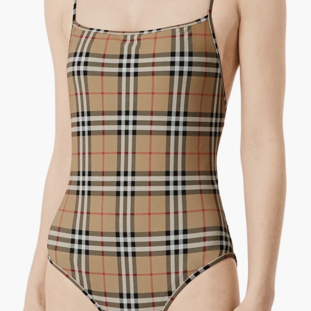 MINT CONDITION Burberry Women's One Piece Swimsuit, Small